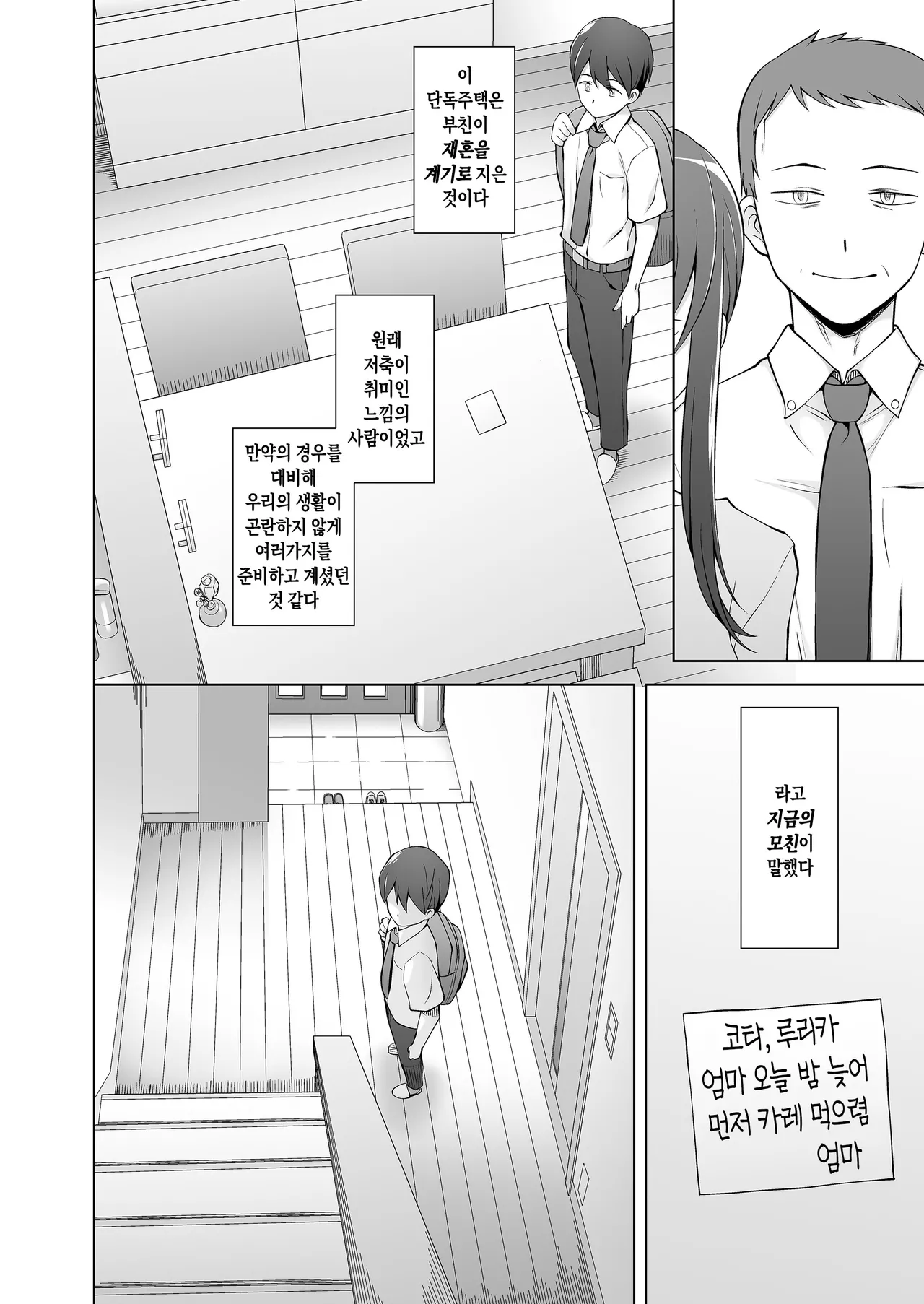 Ore no Atarashii Mama to Imoto ga Mechakucha Motomete Kuru | 새로 생긴 나의 어머니와 여동생이 마구마구 요구해온다 page 6 full