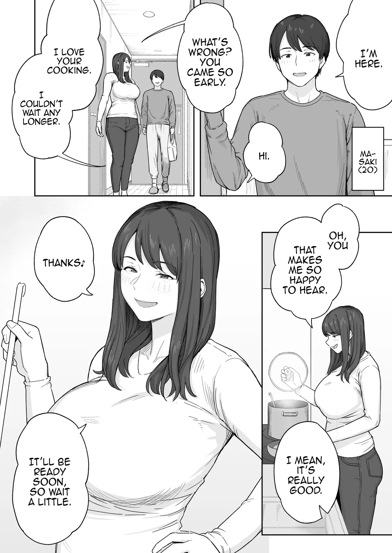 Yuuhan no Ato wa Oba-chan to... / After Dinner, My Aunt and I... page 3 full