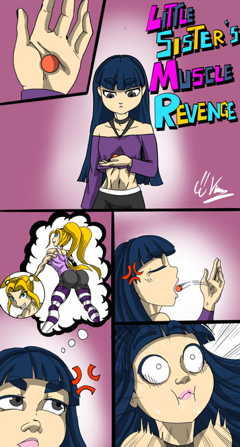 [TheWaifuGym] Little Sister's Muscle Revenge chapter 1 cover