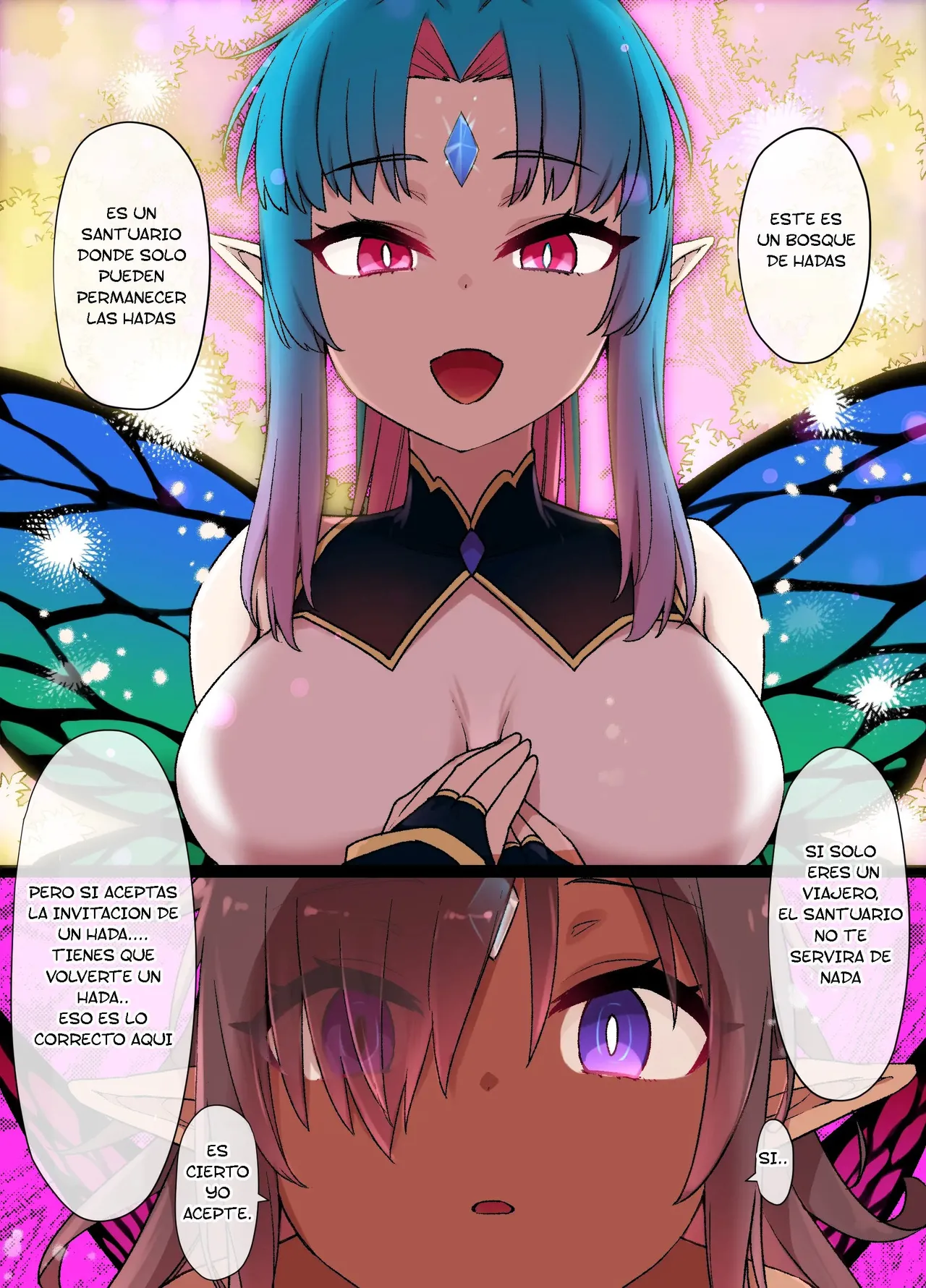 Boukensha no Youseika & TSF Manga page 4 full