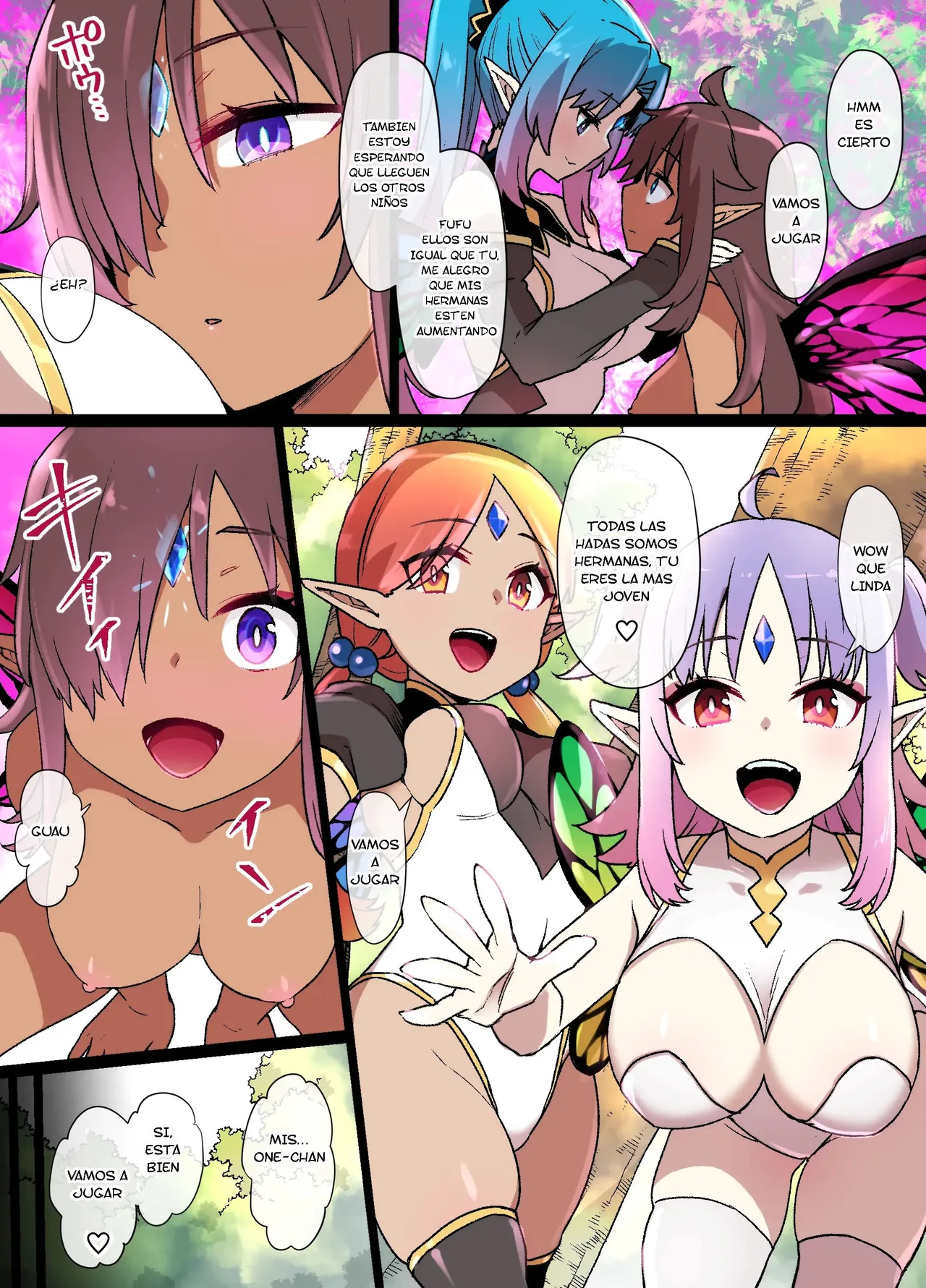 Boukensha no Youseika & TSF Manga page 5 full