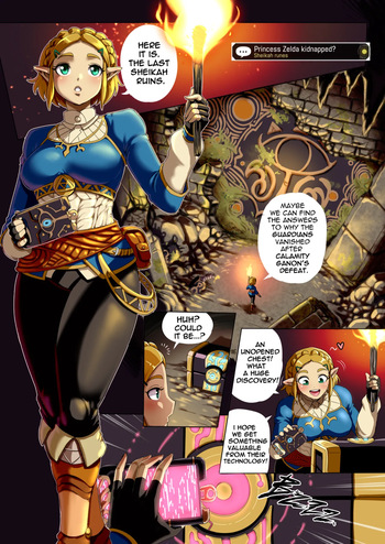 [Issa Castagno] Princess Zelda Kidnapped - Comic (Princess Zelda) [The Legend Of Zelda] COMPLETE VERSION cover