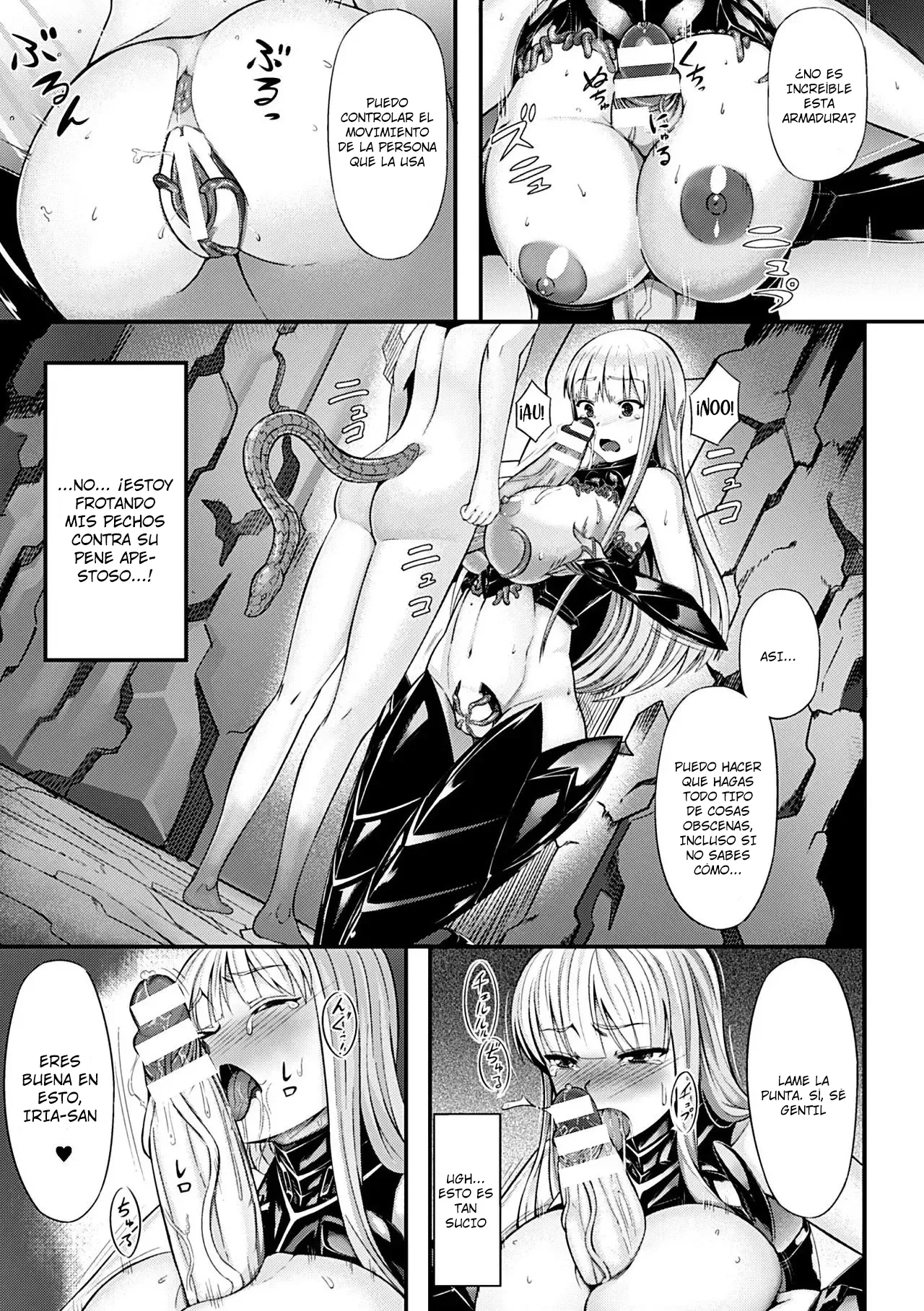 Daraku Kishi Iria ~Koakuma no Wana~｜La Caballera Corrompida Iria ~Por la Trampa del Peque o Demonio~ page 11 full