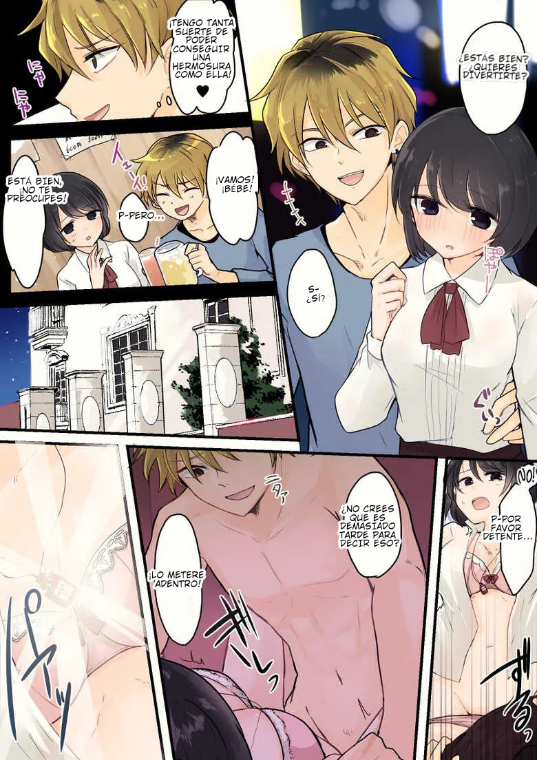 Sleazy Guy Who Got His Comeuppance by Turning into a Gyaru Bitch page 1 full
