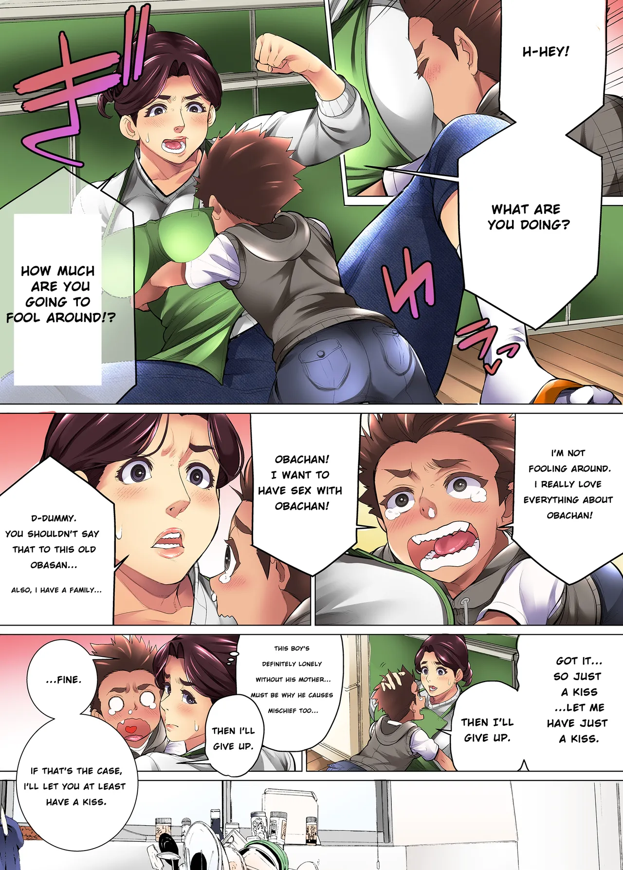 Gutsy Mother Shows A Woman's Face / Kimottama Kaa-san ga Onna no Kao o Miseru no wa page 11 full