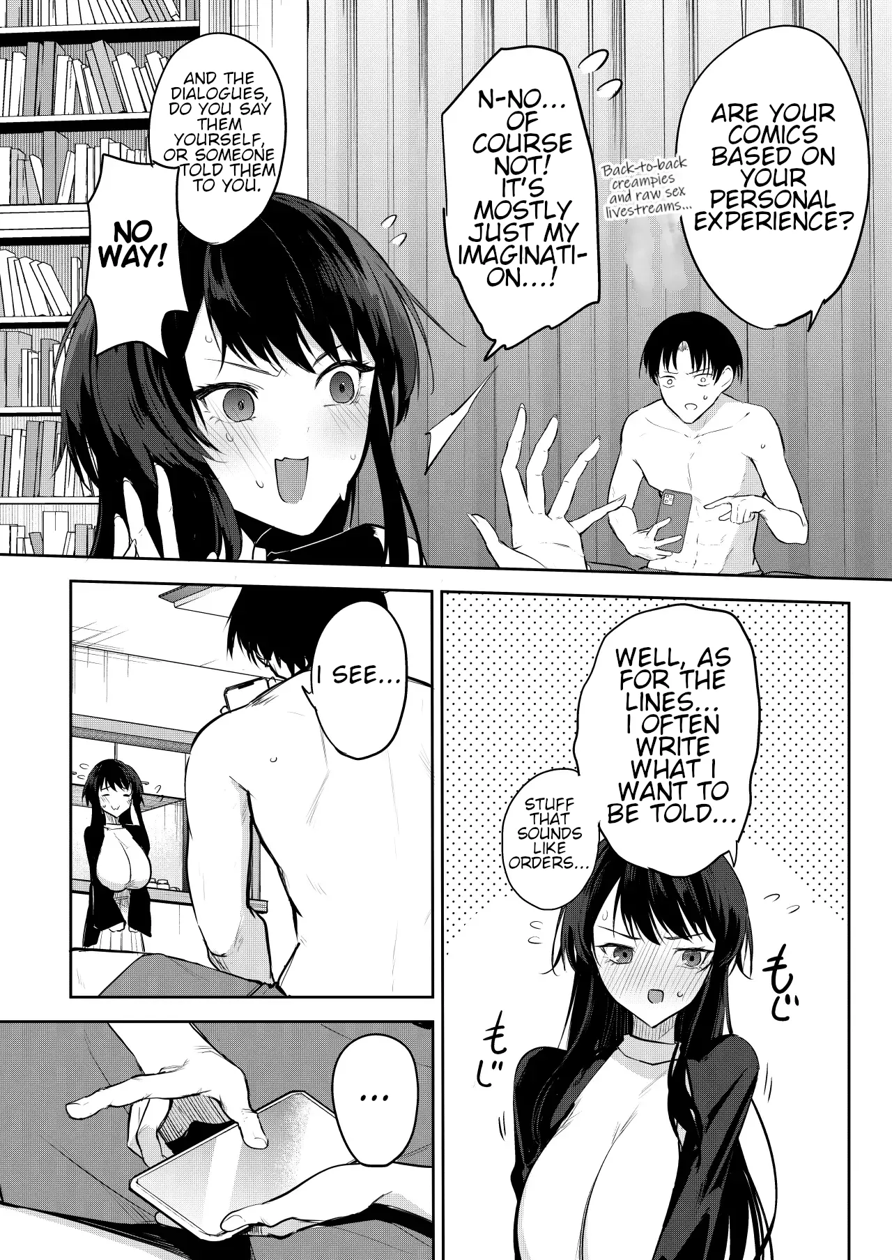 Would You Like to Be a model for an Erotic Manga? page 11 full