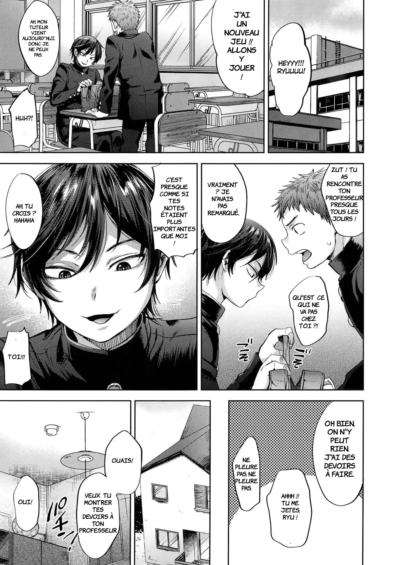 Today, the teacher came to give a hypnosis class. 2 page 4 full