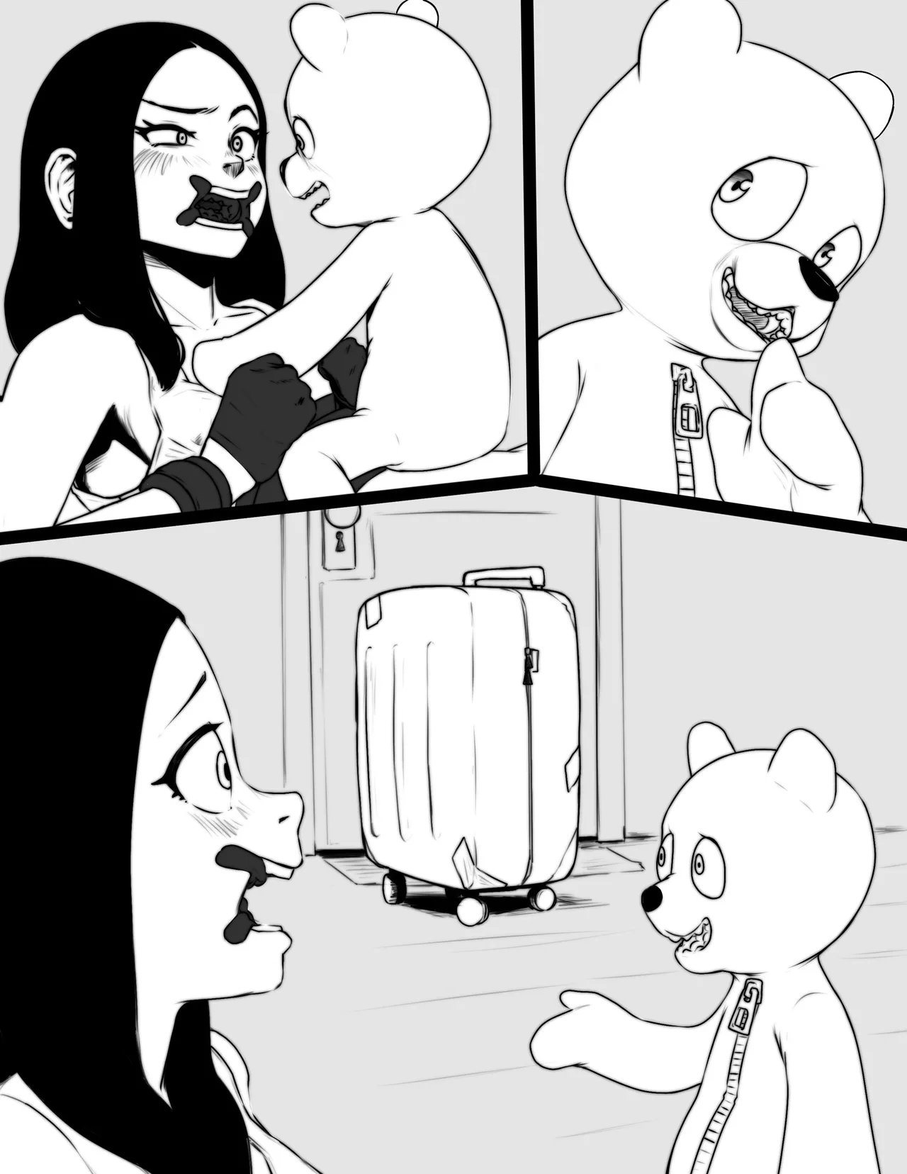 A Mysterious Teddy page 8 full
