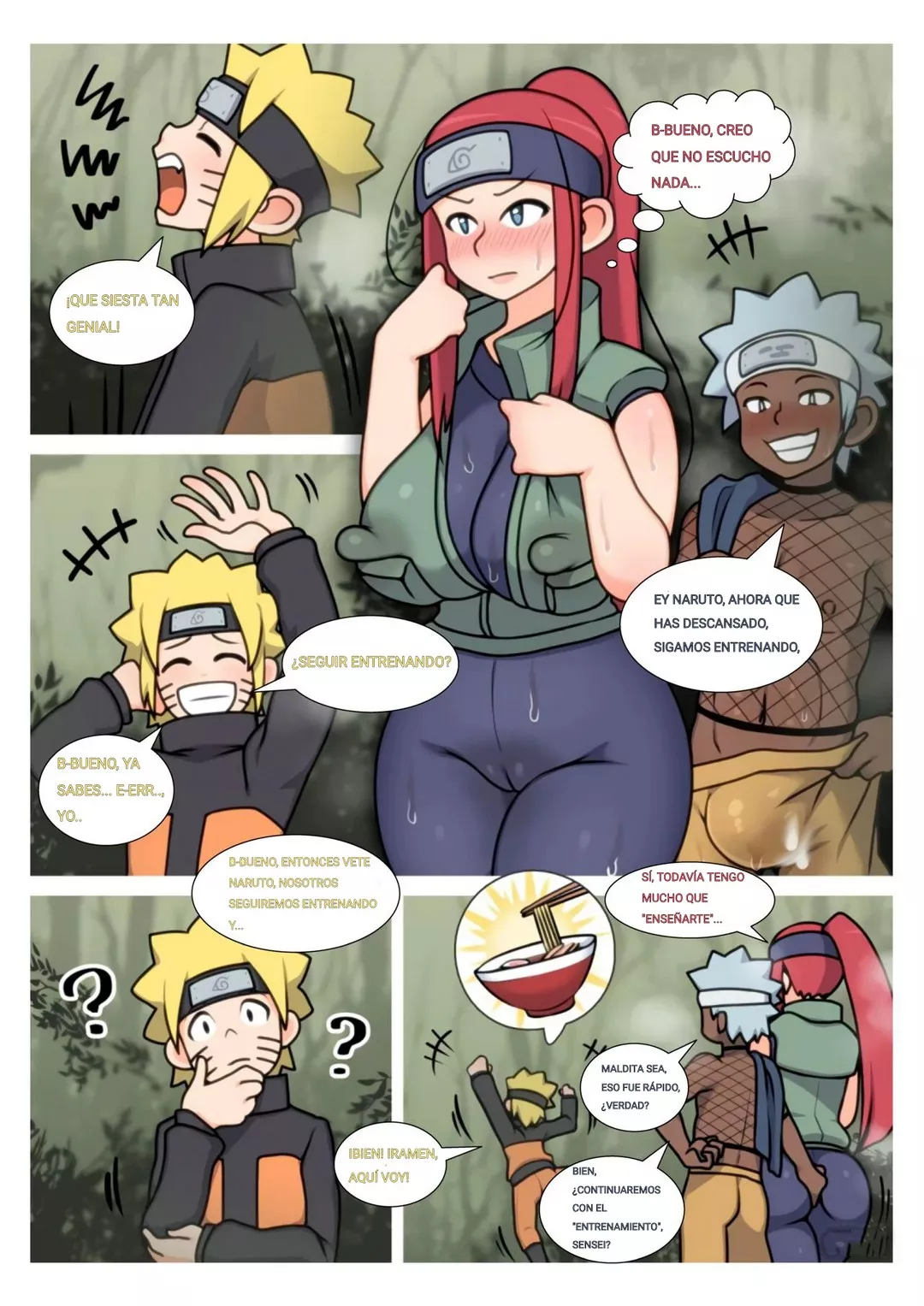 Sesion de entrenamiento con Kushina page 6 full