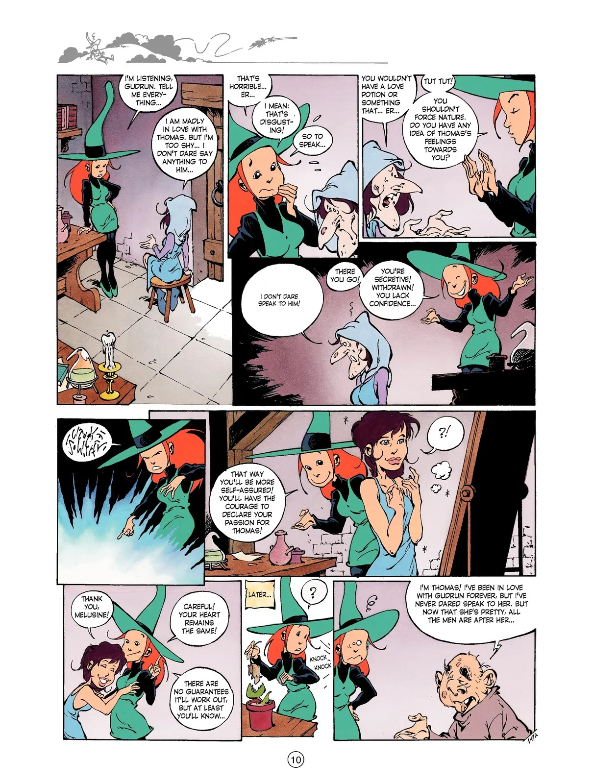 Mélusine #05 - Gilson & Clarke - Love Potions, 1998 page 10 full