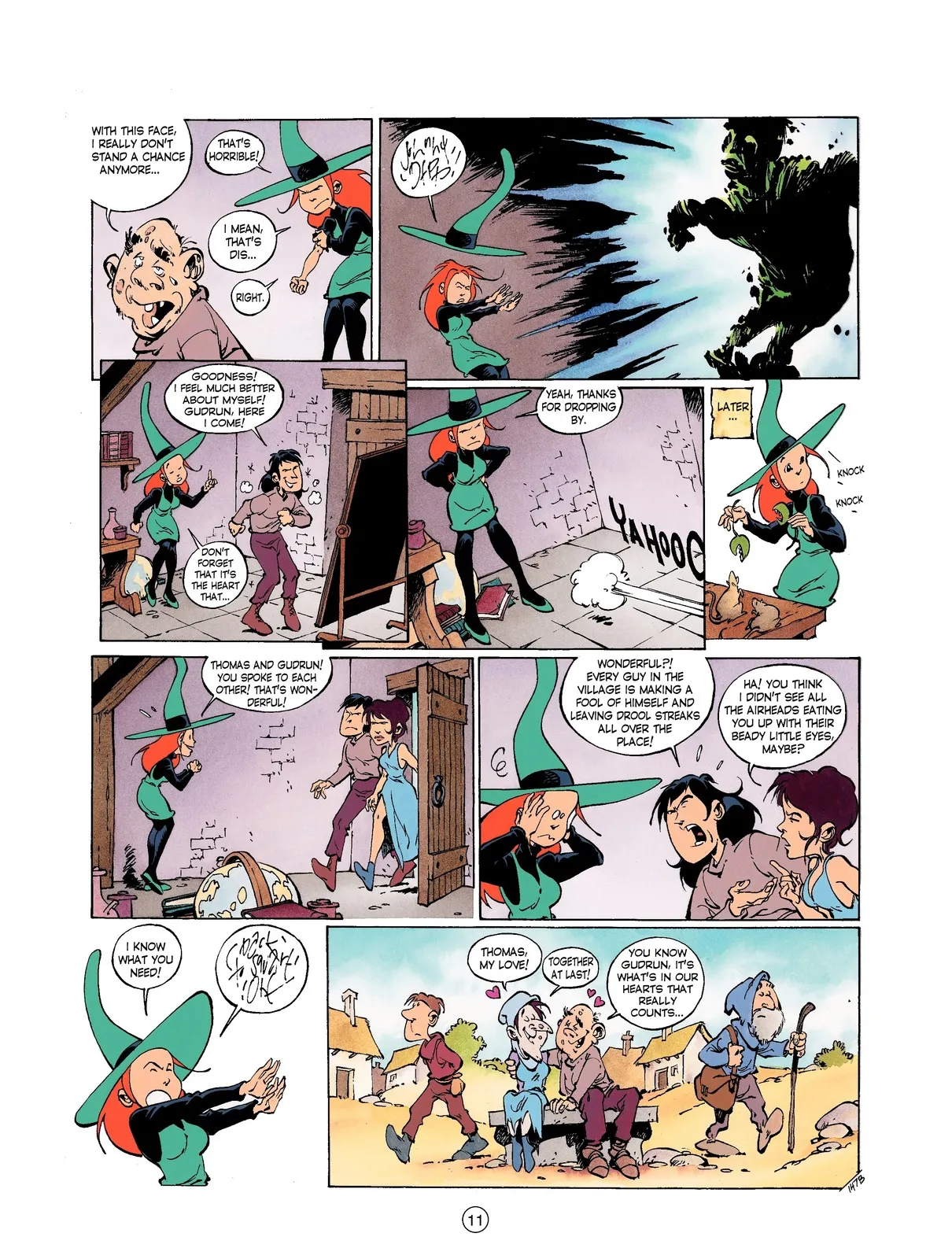 Mélusine #05 - Gilson & Clarke - Love Potions, 1998 page 11 full