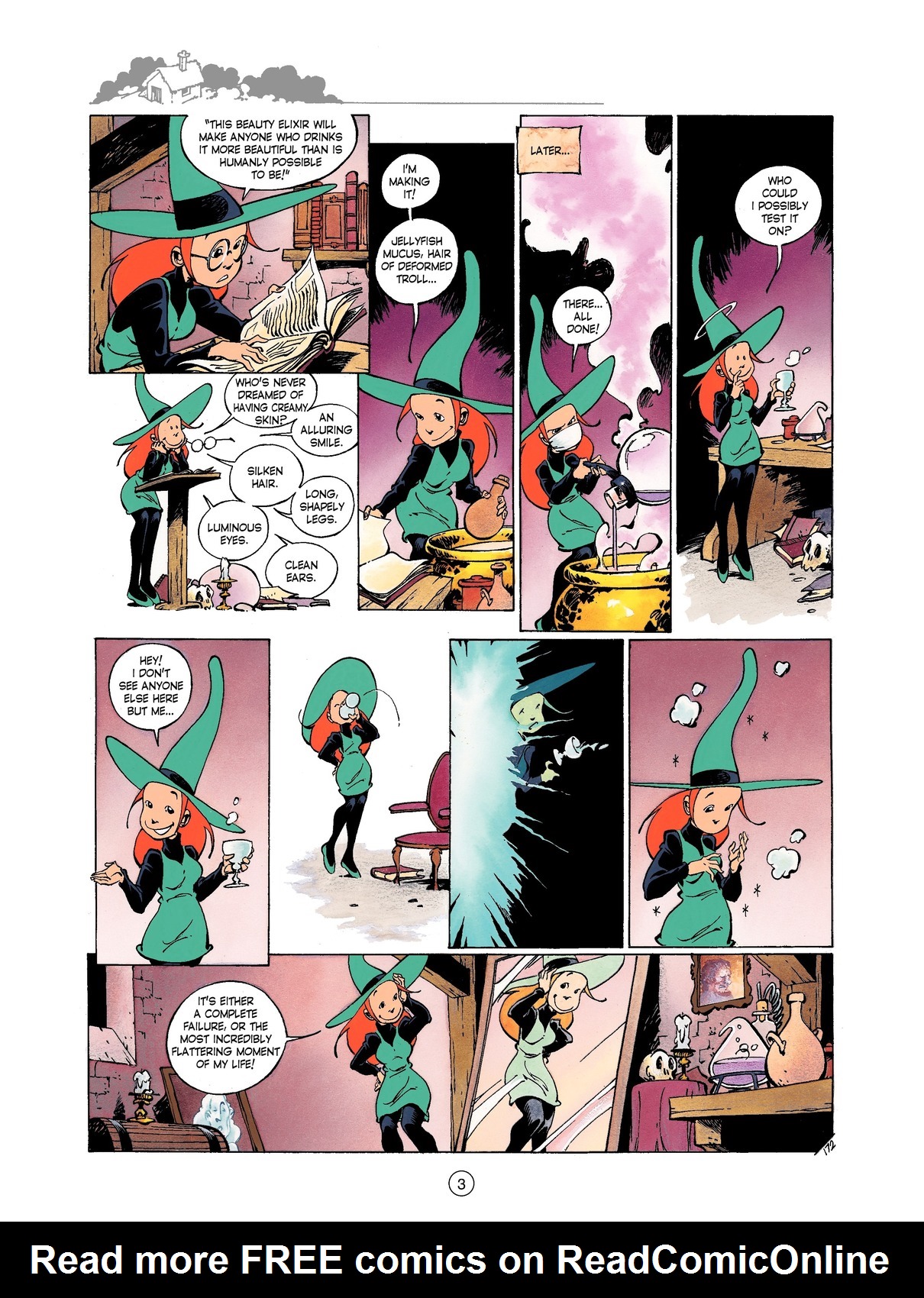 Mélusine #05 - Gilson & Clarke - Love Potions, 1998 page 3 full