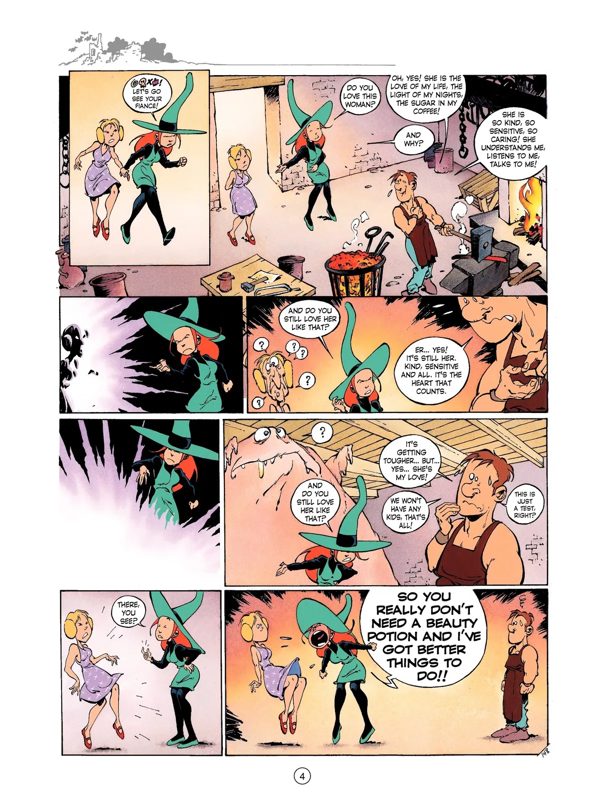 Mélusine #05 - Gilson & Clarke - Love Potions, 1998 page 4 full