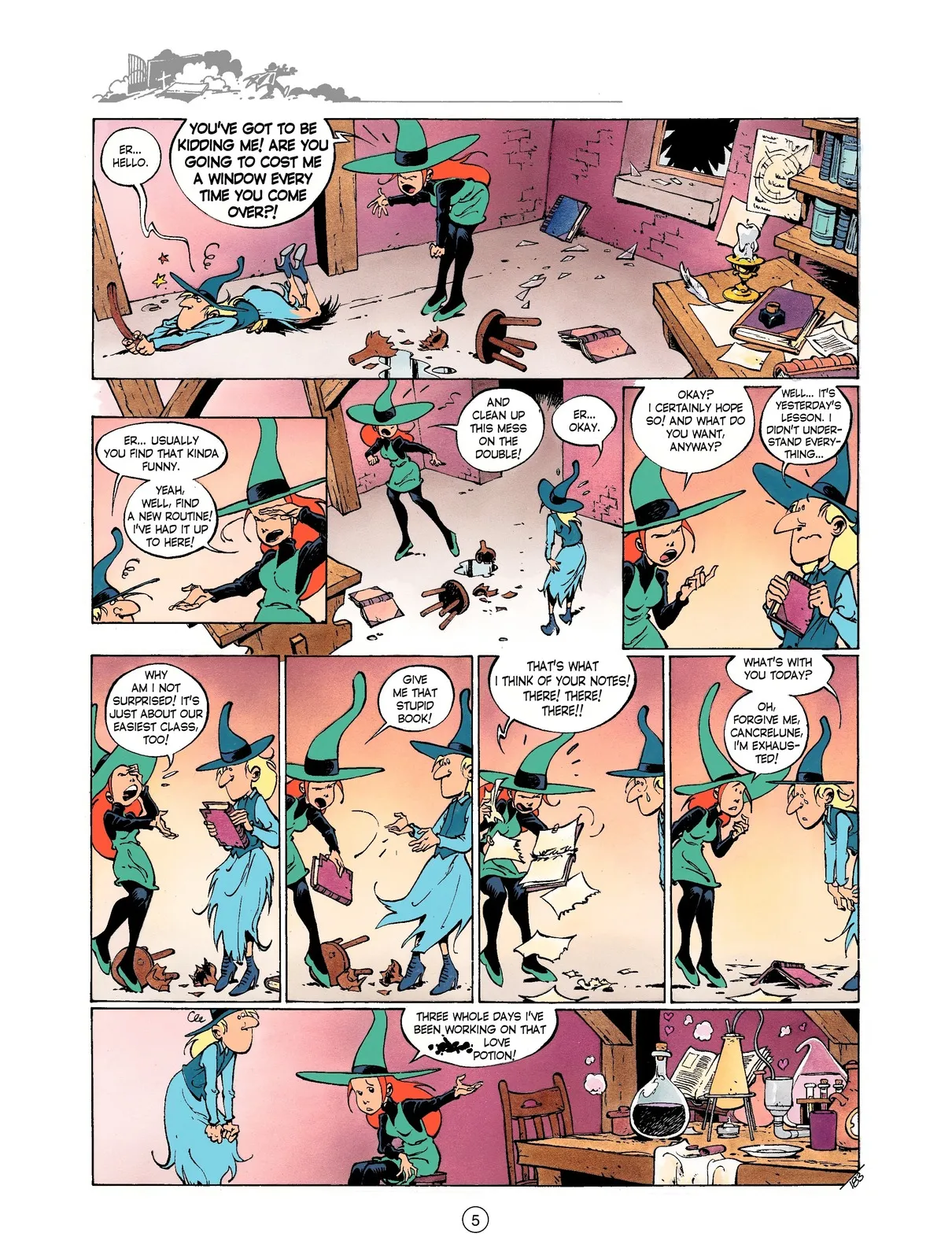 Mélusine #05 - Gilson & Clarke - Love Potions, 1998 page 5 full