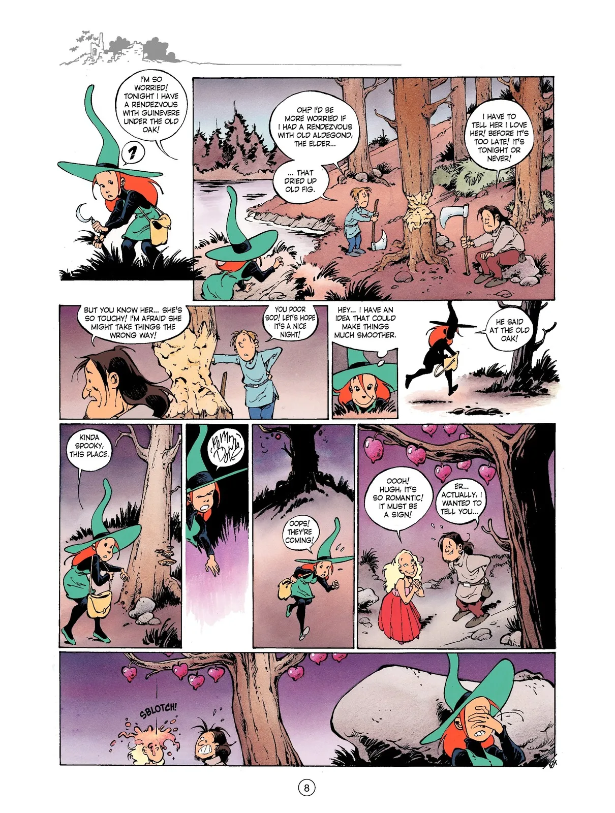 Mélusine #05 - Gilson & Clarke - Love Potions, 1998 page 8 full