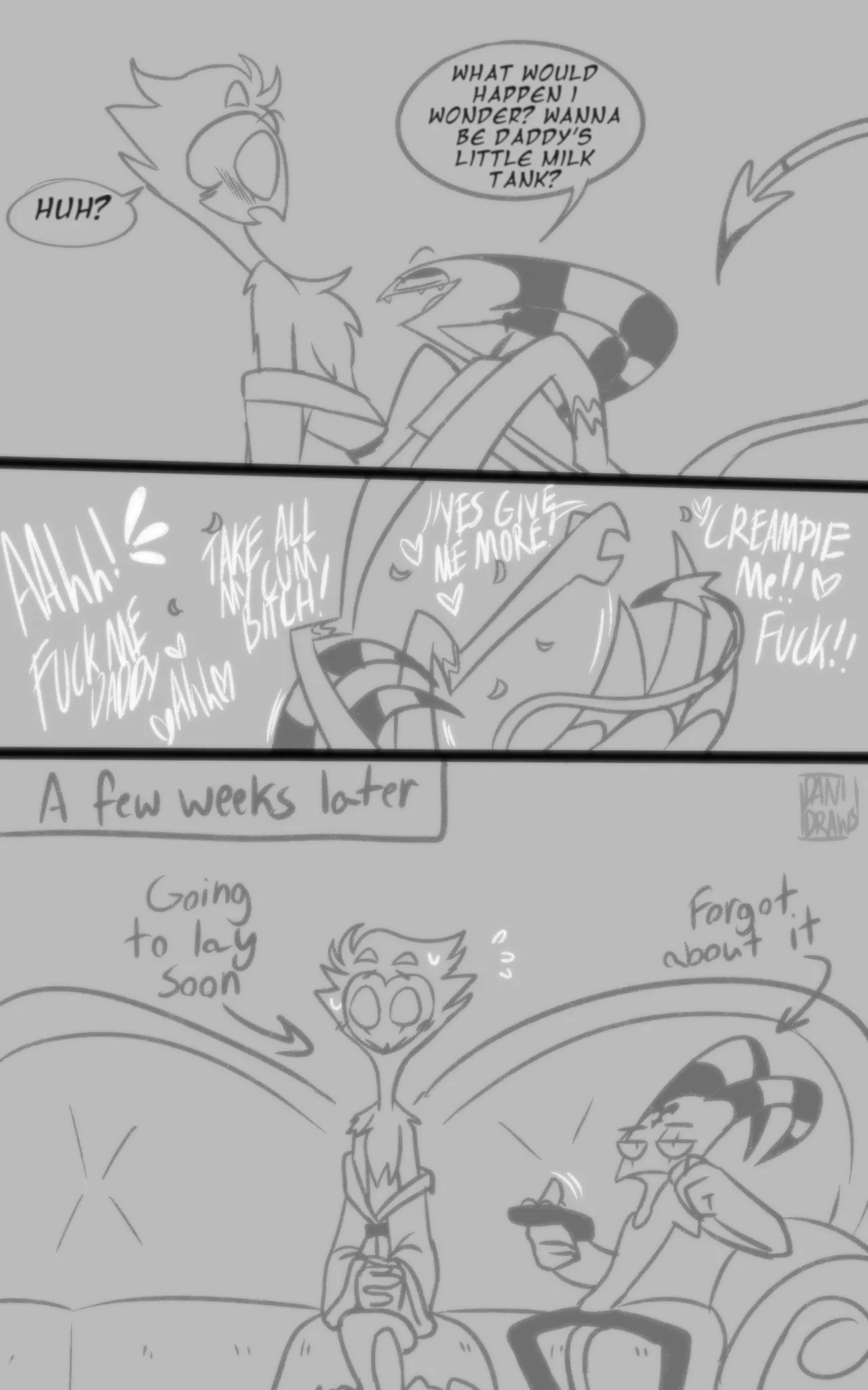 Blitzø & Stolas's NSFW Egg Journey page 3 full