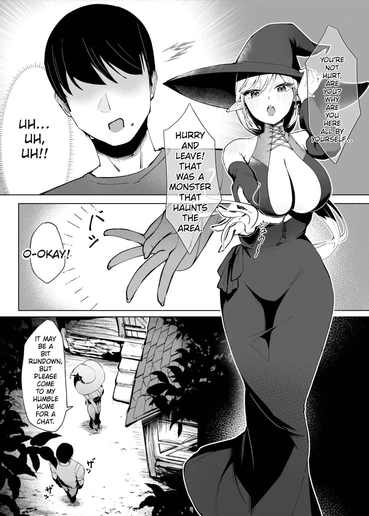 Isekai Tensei shitara Seiyoku MAX Majo ni Osoware Doutei Sotsugyou Shichaimashita | Digital page 2 full