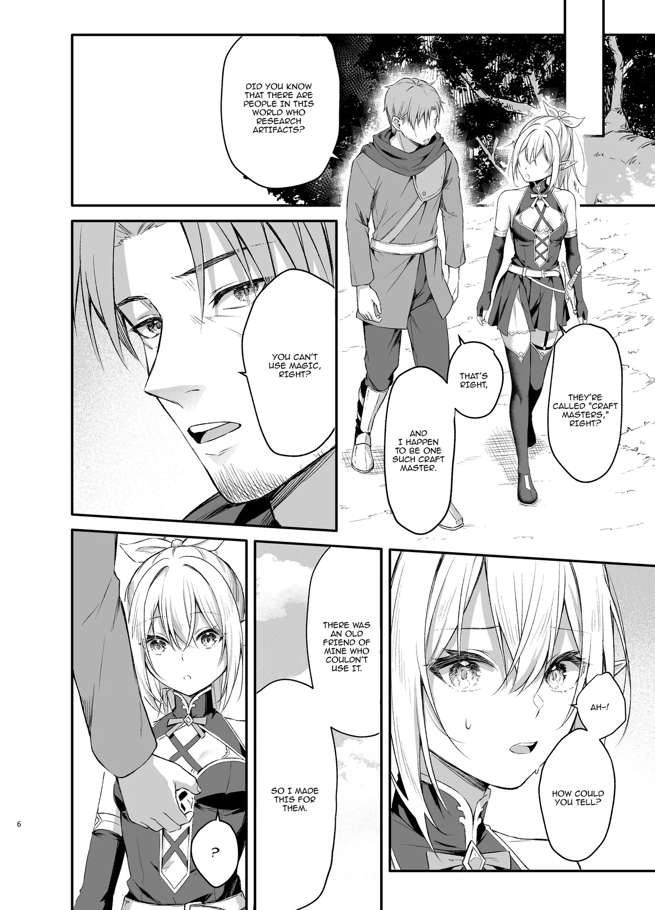 Elf-chan no Saimin Yubiwa Monogatari / Story About Using a Hypnosis Ring on An Elf page 6 full