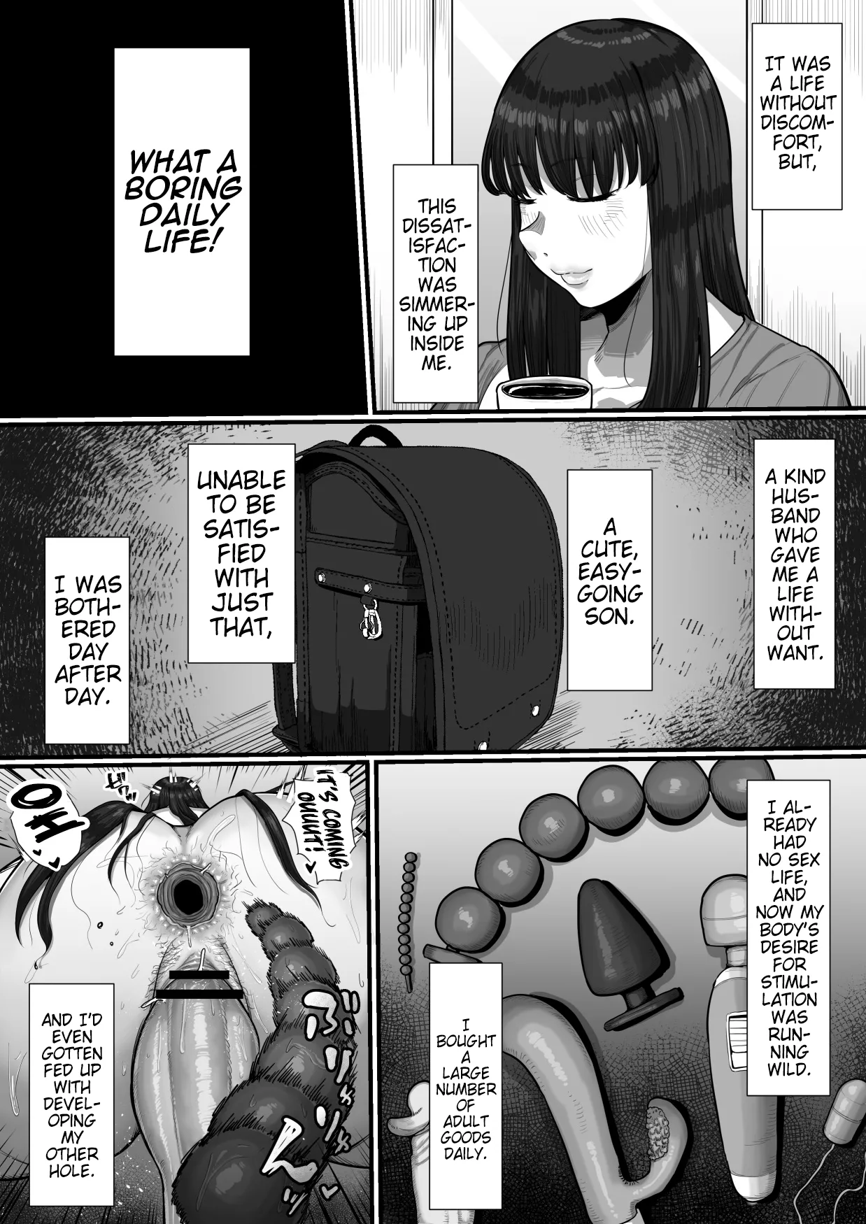 35-sai Otameshi Uwaki Futanari Kyokon de Acme Rikon Suru made no Kiroku | Log of a 35 Year Old, Orgasming From a Futanari’s Huge Penis, Then Getting Divorced page 4 full