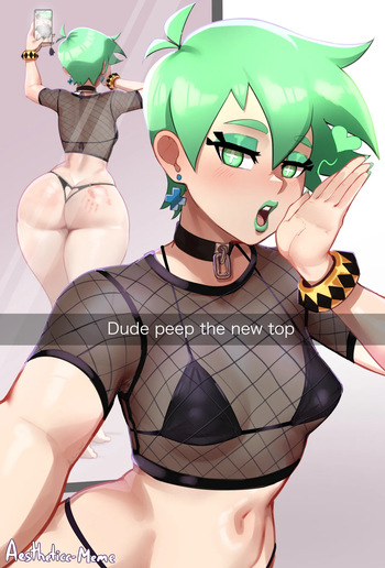 [Aestheticc-Meme] Goth Mint (Skarp World OC for Gerph) cover