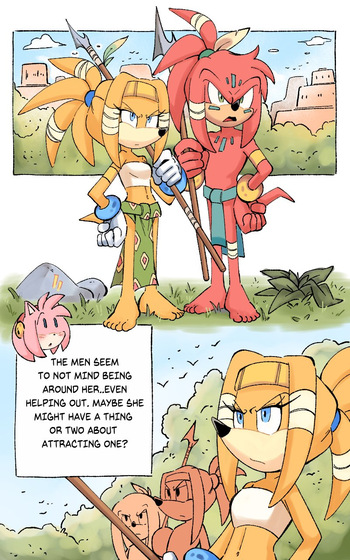 [Arantarisu Yamu] "How Do You Attract A Man"? A Sonamy/Shadamy Comic cover