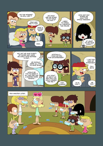 [Launny] Loud House Pee Challenge (Ongoing) cover