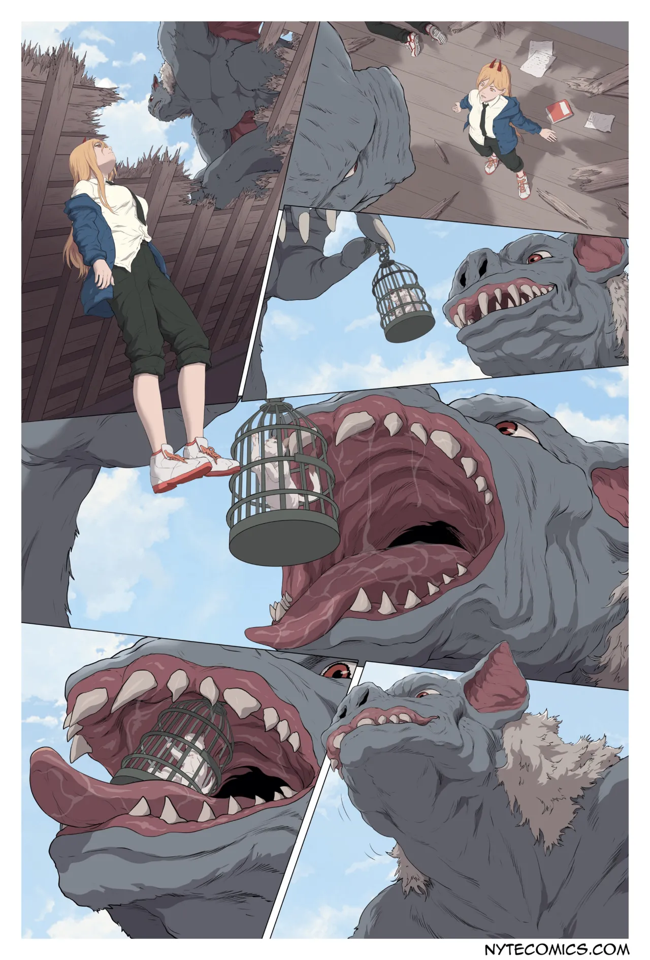 Chainsaw Man Power page 11 full