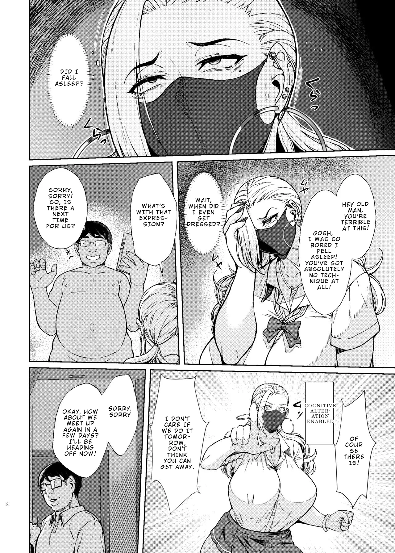 Are? Joshikousei Saimin tte Konna ni Kantan datta no? | Huh? Hypnotizing a high school girl was this easy? page 8 full