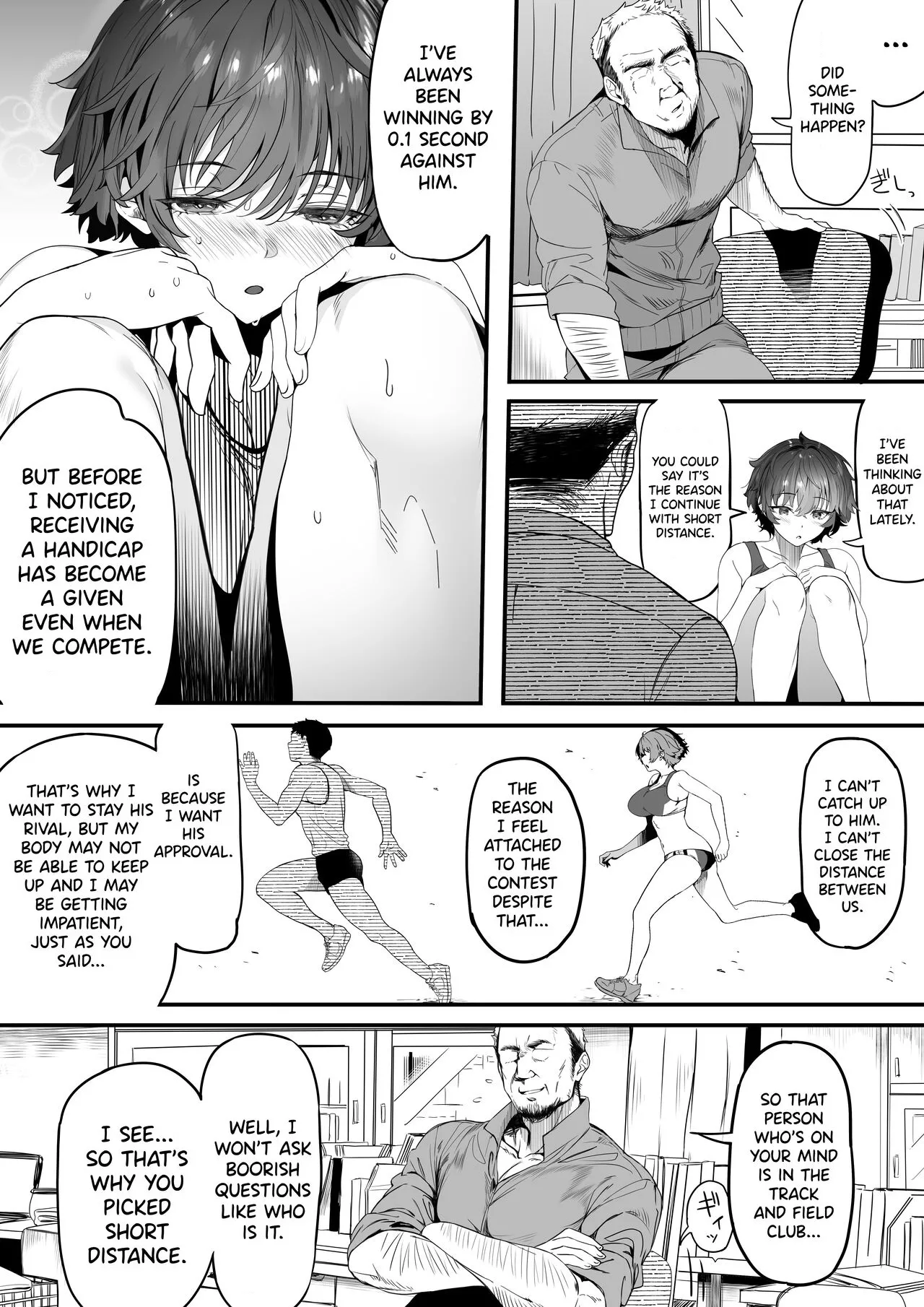 Rikujoubu no Bokukko Doukyuusei ga Chuunen Komon ni Mesu ni Sareru Ichibu Shijuu page 12 full