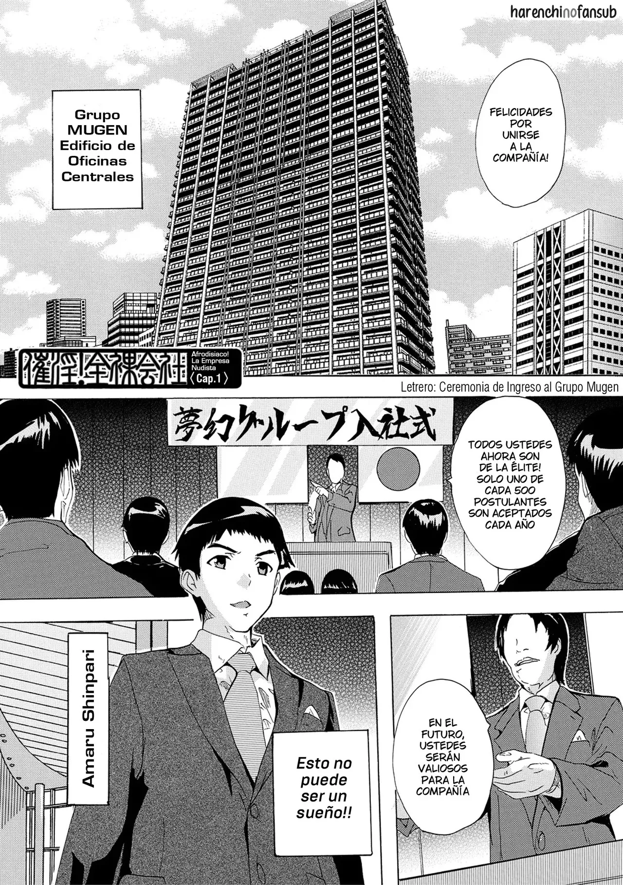 Saiin! Zenra Kaisha | Afrodisiaco! La Empresa Nudista page 3 full