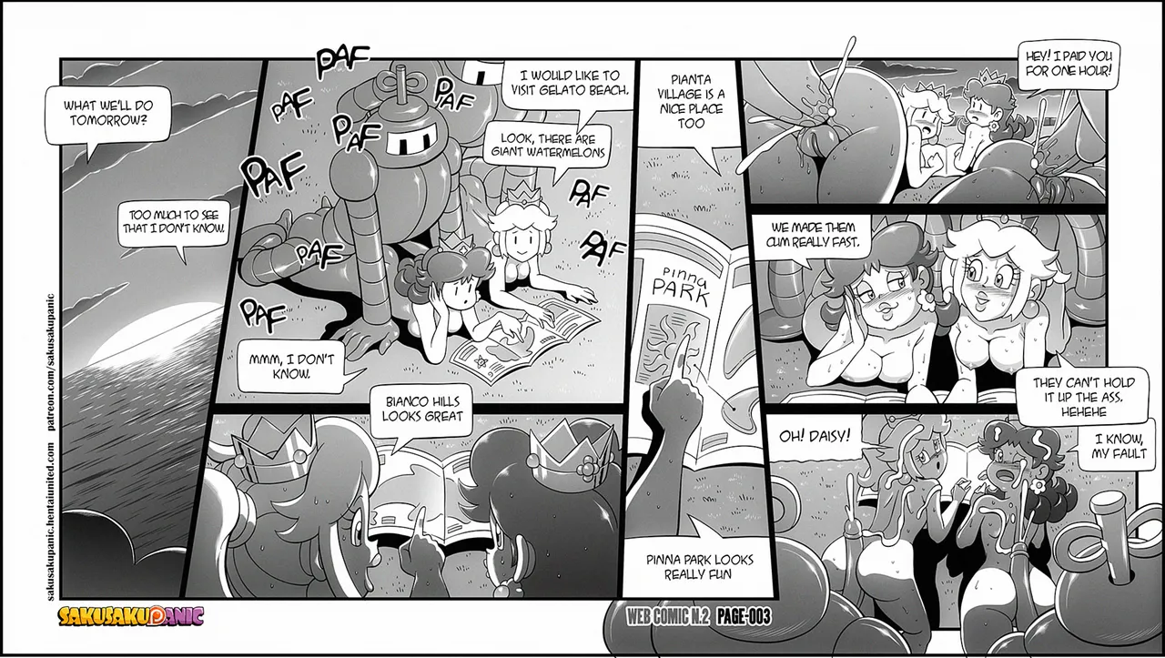 Sakurakasugano Sakusakupanic Princess Weekly #2 page 3 full