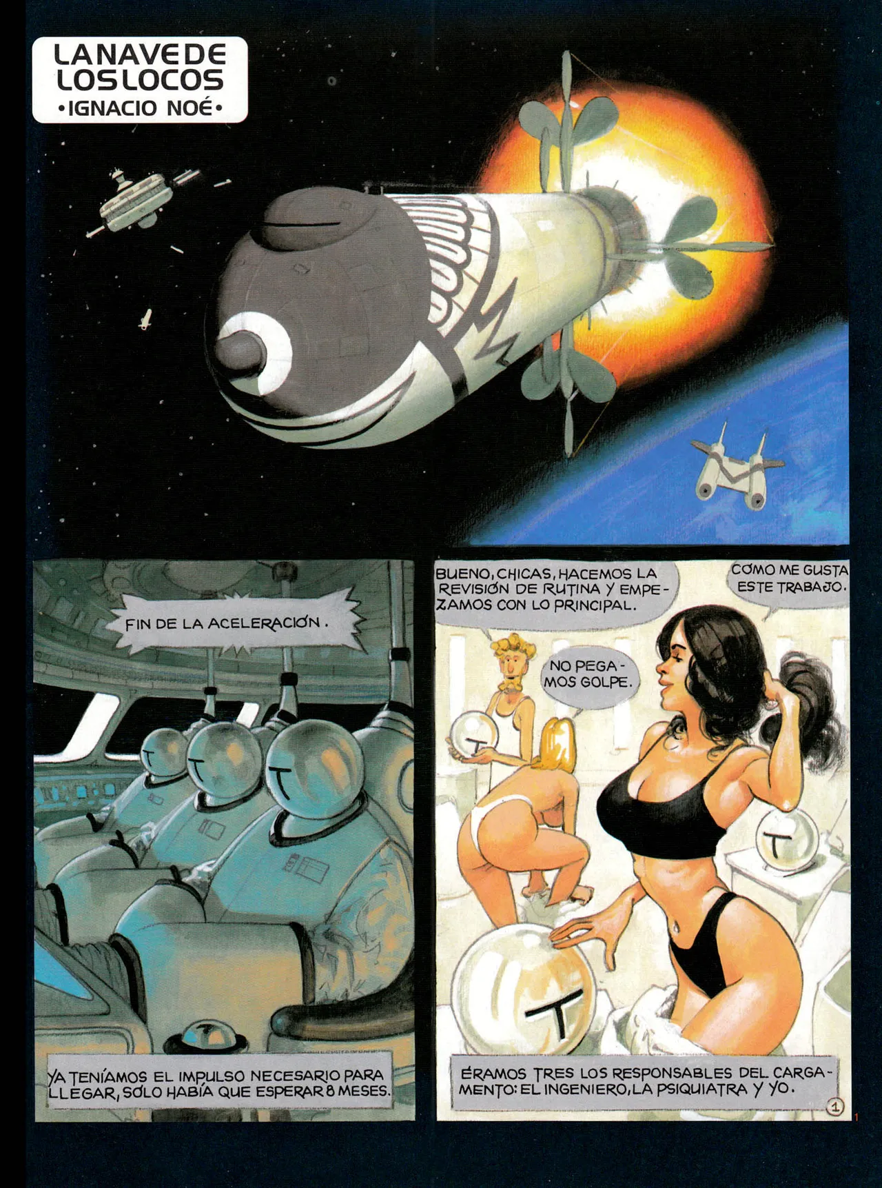 La Nave de los Locos page 1 full