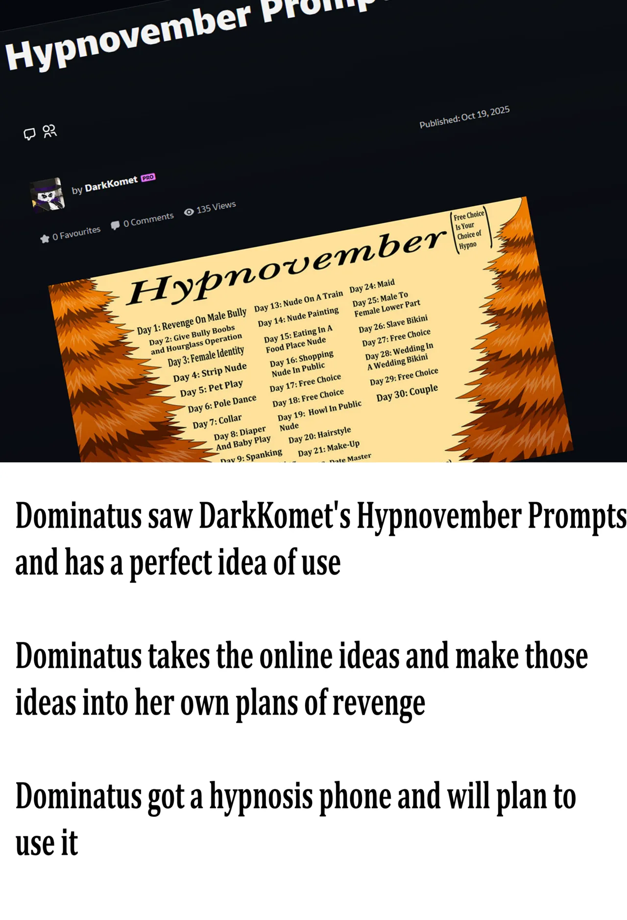 Hypnovember Novengeance page 4 full