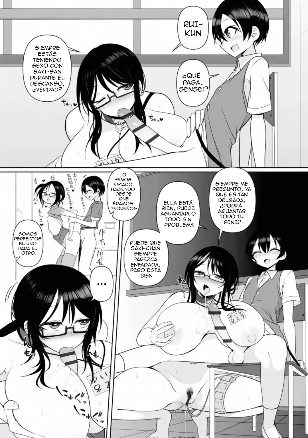 Rui-kun to Kinjo no Joshi Kousei no Onee-san Ch. 3｜Rui-kun y la Chica Mayor de Preparatoria del Vecindario Cap. 3 page 8 full