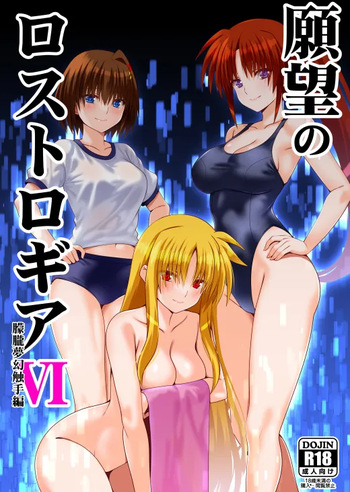 [Aquarius Gate (Engo)] Ganbou no Lost Logia 6 Lyrical JK Sanningumi Hen (Mahou Shoujo Lyrical Nanoha] cover