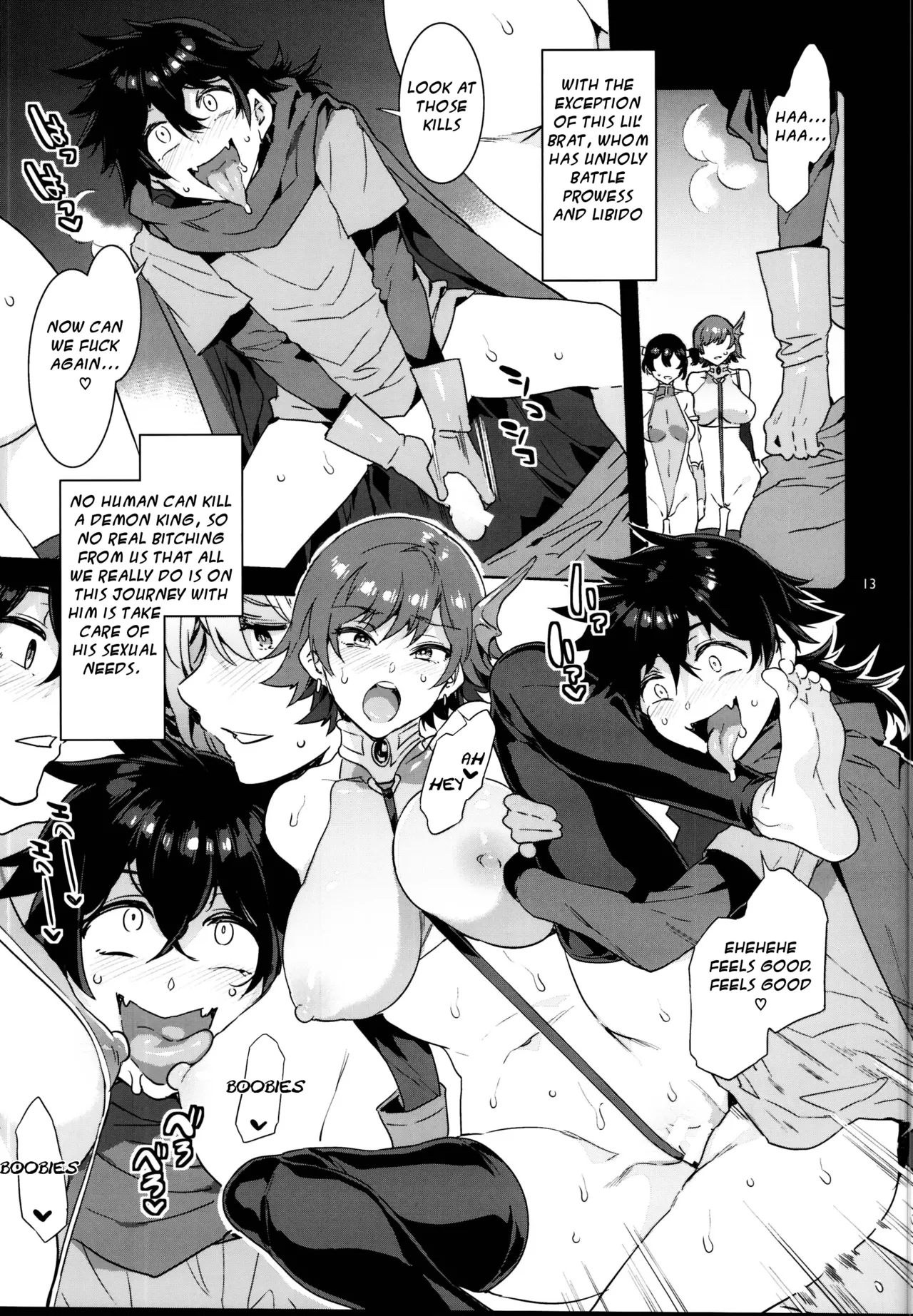Seiyoku Ni Shoujiki Sugiru Shota Yuusha | The Boy Hero Who Was Too Frank With His Lust/Seiyoku Ni Shoujiki Sugiru Shota Yuusha page 12 full