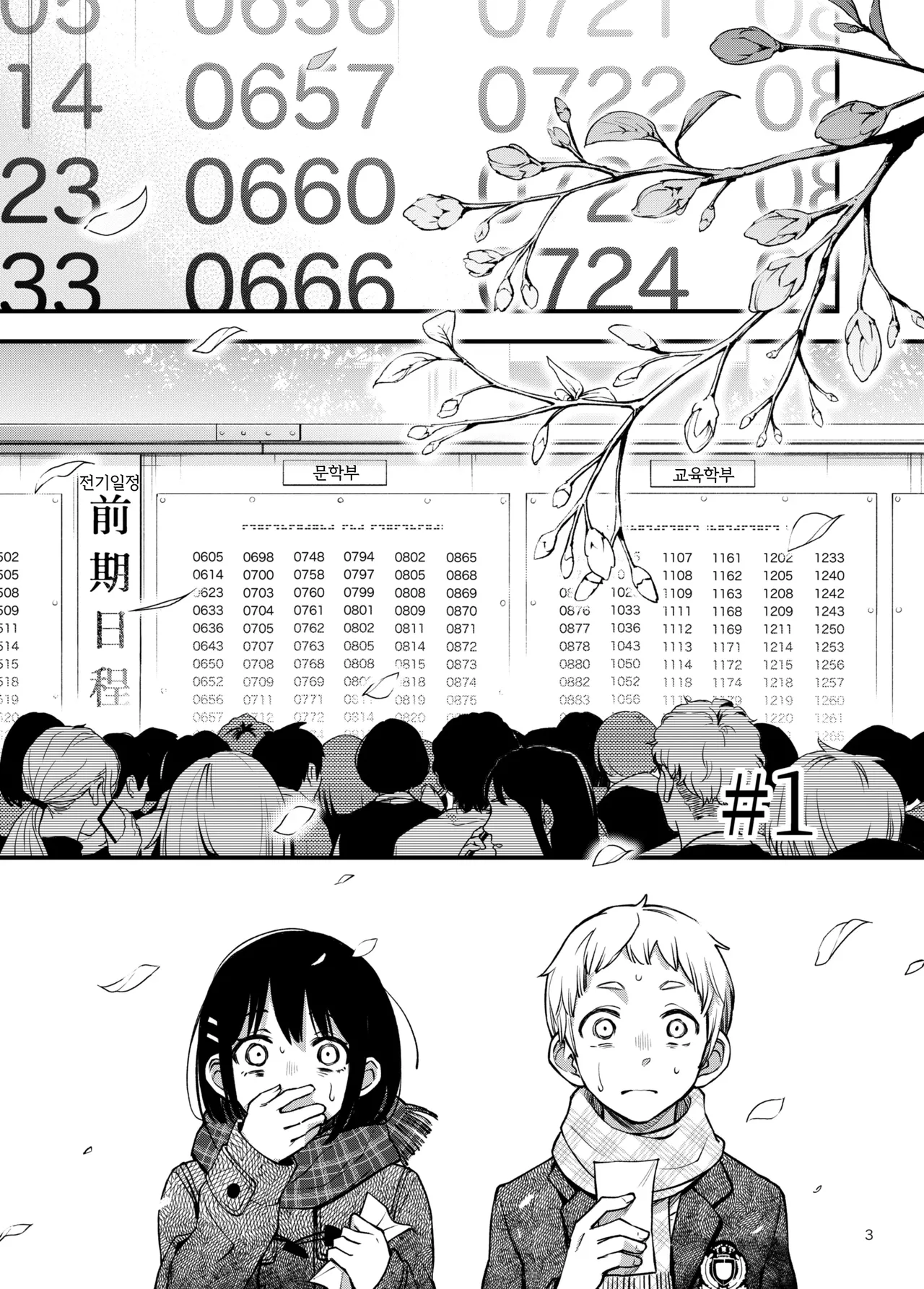 Shojo ga Doutei to no Hatsutaiken de Mezamechau Hanashi 3 | 처녀가 동정과의 첫 체험에서 눈을 뜨는 이야기 3 page 3 full