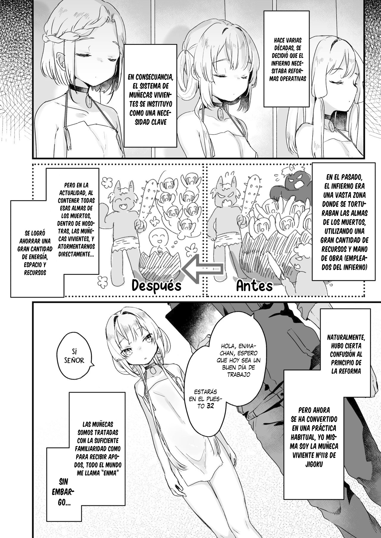 Enma wa Jigoku no Ikiningyou - Enma la muñeca viviente del infierno page 6 full