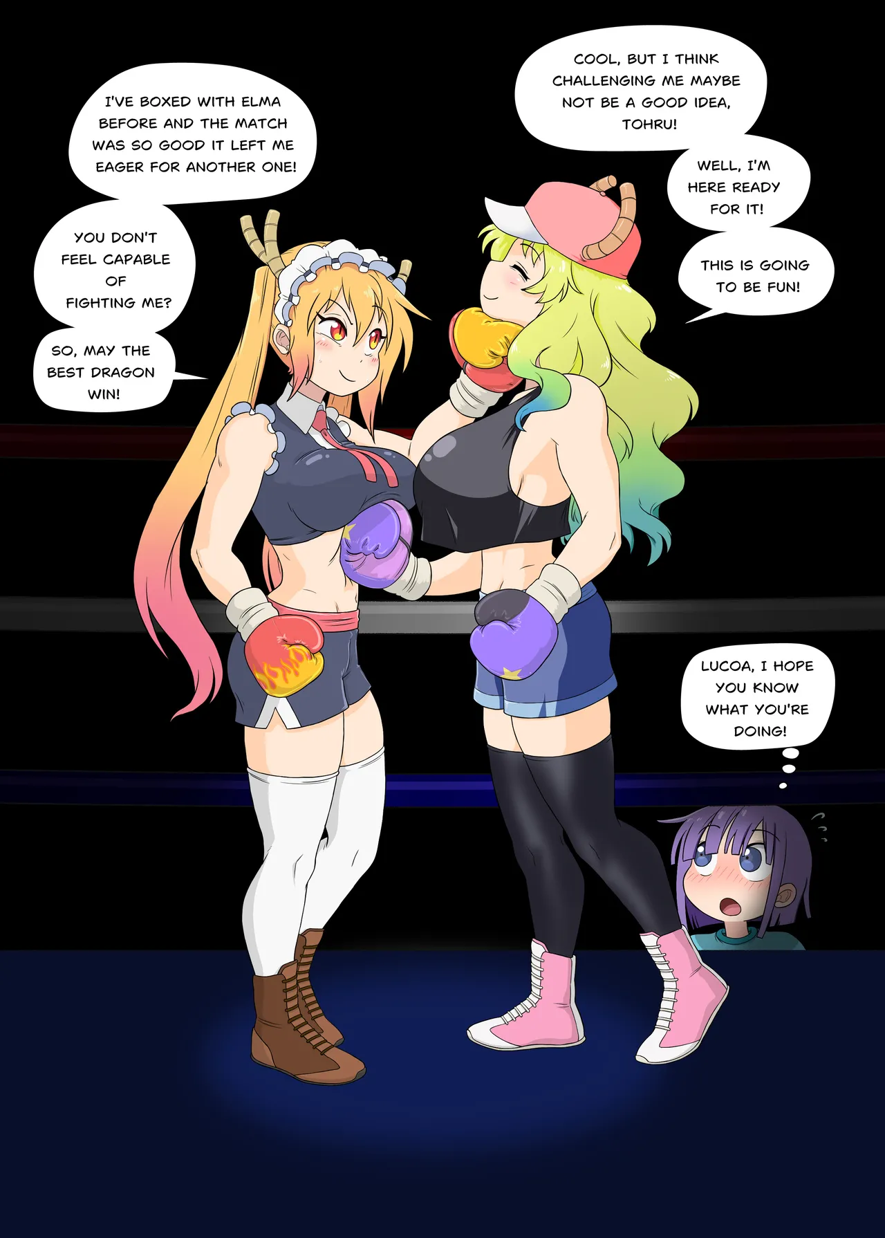 Miss Kobayashi's Dragon Boxer page 2 full
