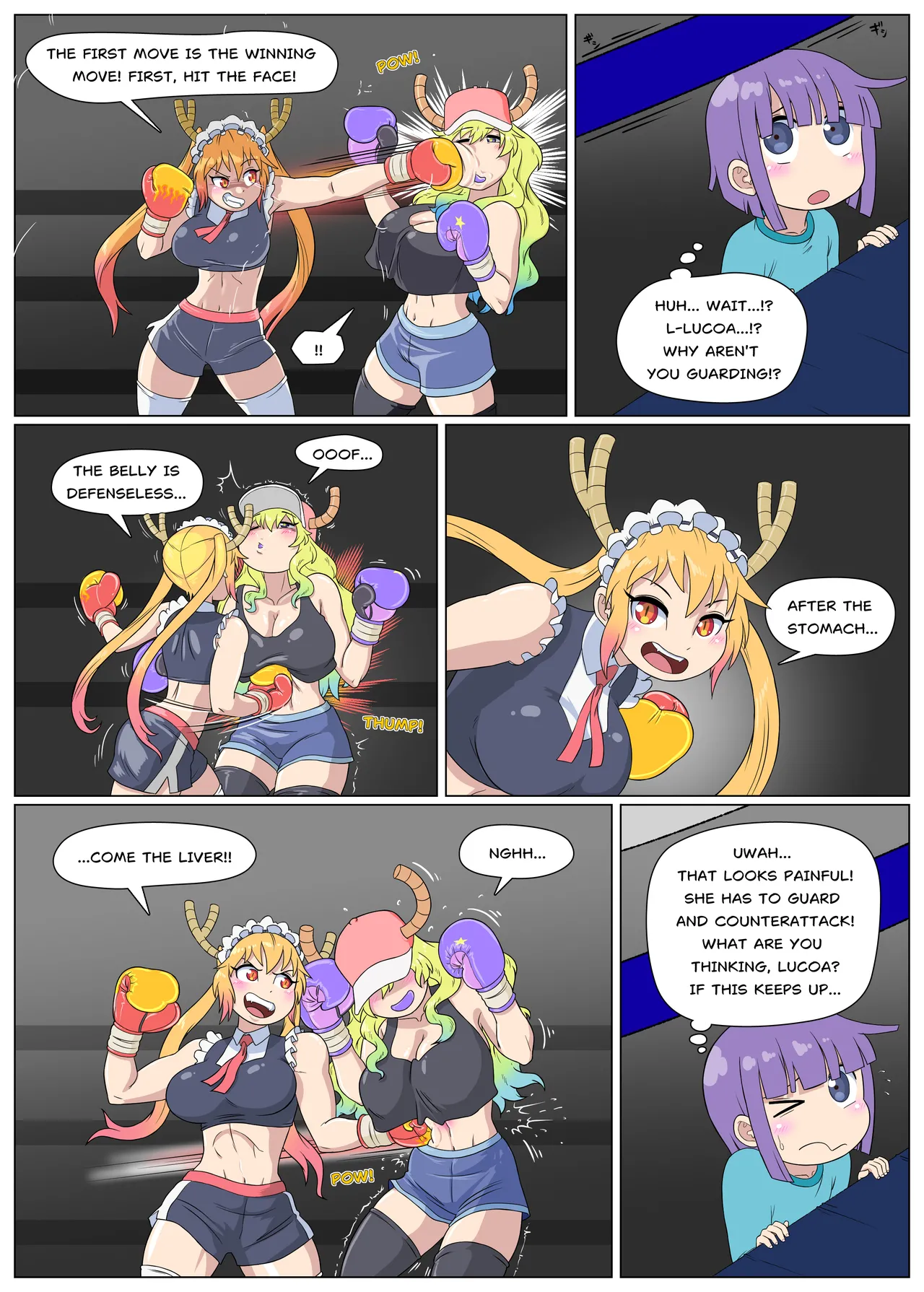 Miss Kobayashi's Dragon Boxer page 3 full