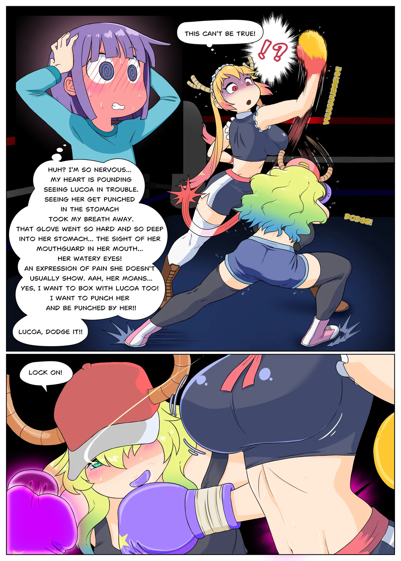Miss Kobayashi's Dragon Boxer page 6 full