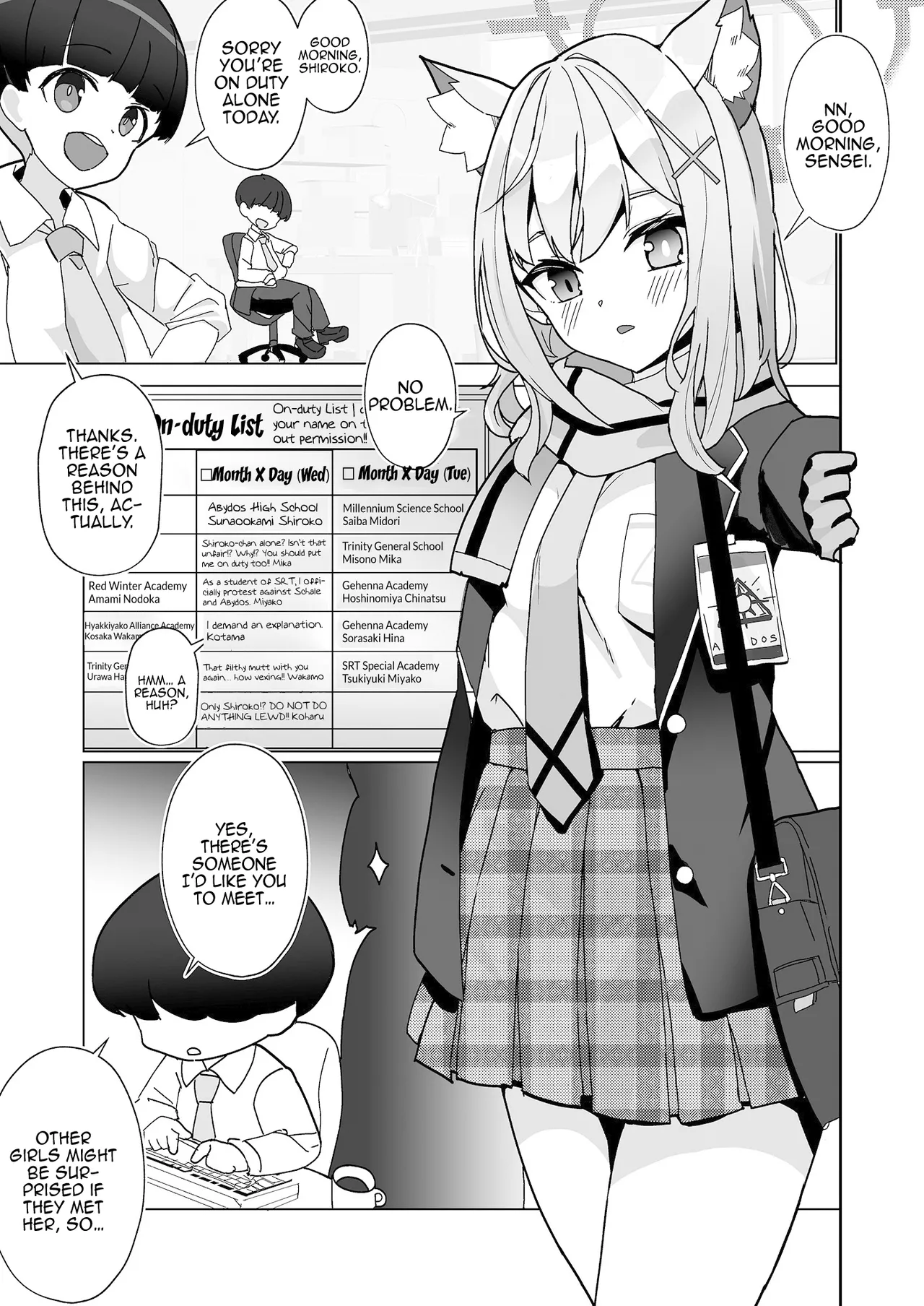 N, Sensei, Watashi-tachi to Aka-chan / Mm, Sensei, You Should Get Us Pregnant page 2 full