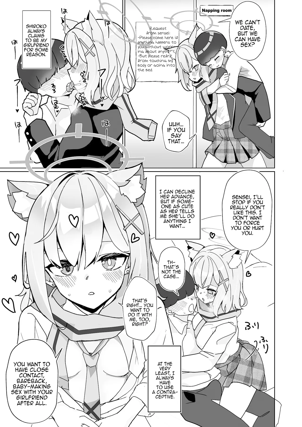 N, Sensei, Watashi-tachi to Aka-chan / Mm, Sensei, You Should Get Us Pregnant page 4 full