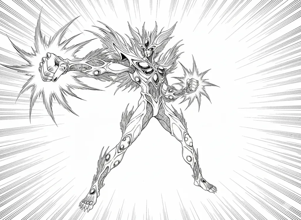 alkanphel  AI manga style page 9 full