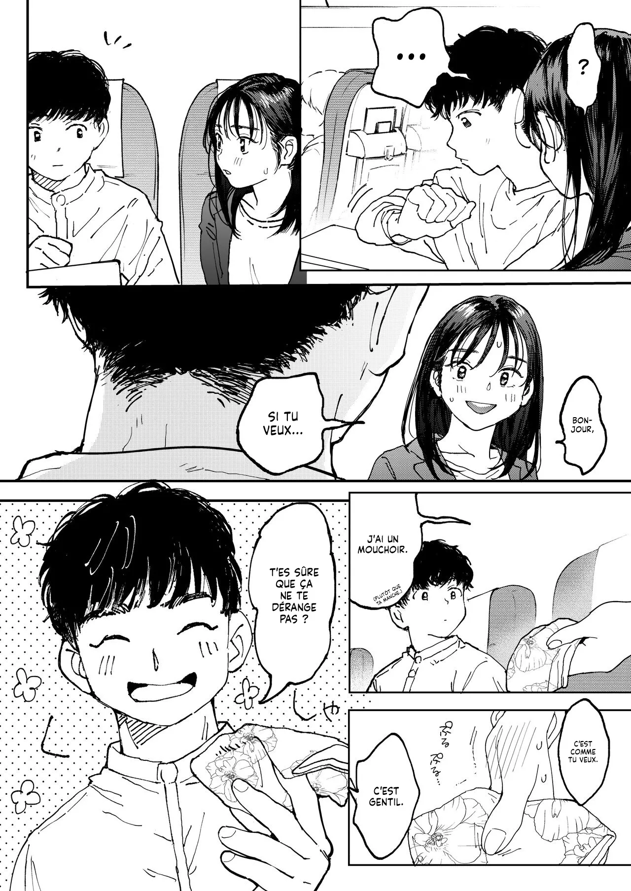 Muramura OL-san wa Hikouki no Naka demo Seiyoku o Mitashitai | Une jeune Femme veut assouvir son Fantasme dans un avion page 5 full