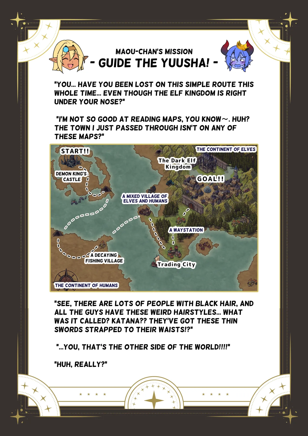 Futanari Dark Elf Yuusha-chan ga Maou ni Gachi Koishite wo Mochikaeri Shichatta Ken page 9 full