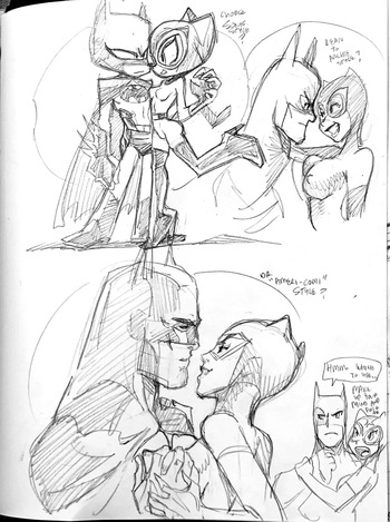 [Fred Perry] Booty Doc Goof-Off - Batman x Catwoman (Batman) cover