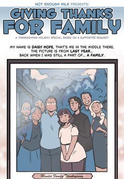 Giving Thanks for Family