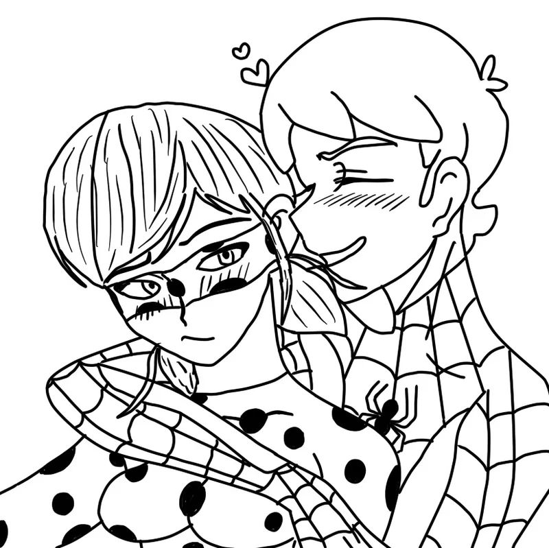 Ladybug and Spider-Man page 1 full