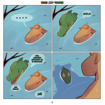 [Wolfanine] Tang and Tooth 1 y 2 (spanish) cover